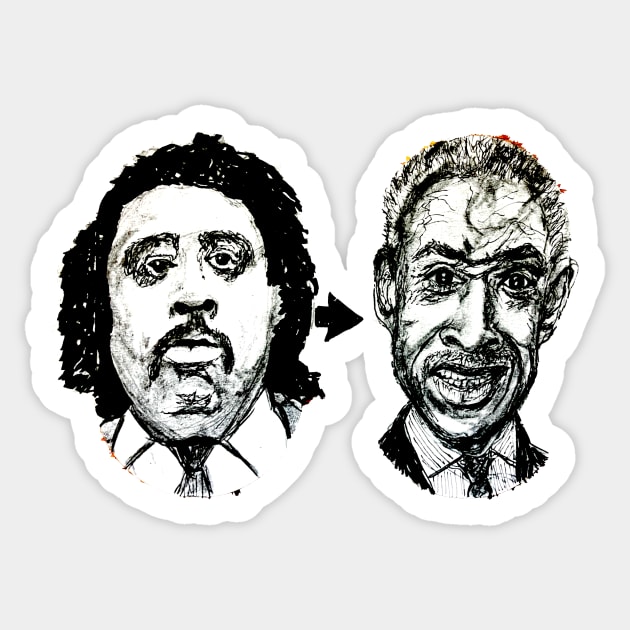 Al Sharpton got skinny Sticker by Gilmore